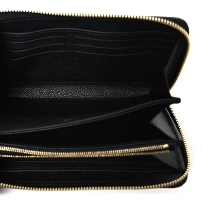 Louis Vuitton Empreinte Zippy Wallet Black 5 of 6