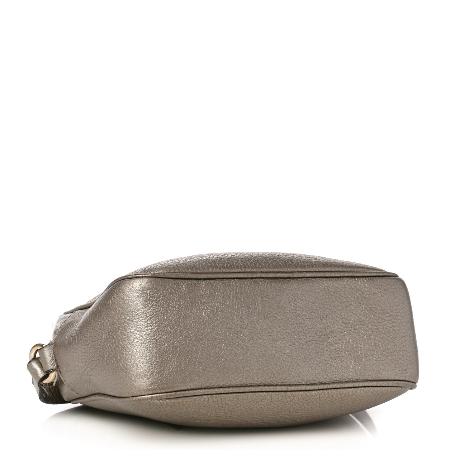 Metallic Cellarius Calfskin Small Soho Disco Bag Sasso