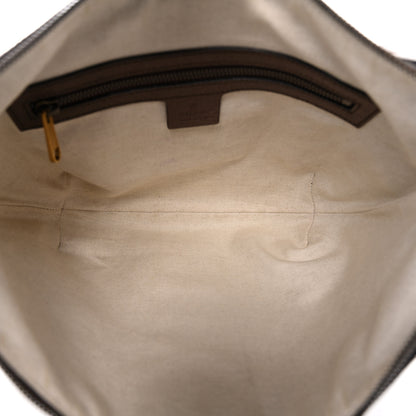 Gucci GG Supreme Monogram Web Small Ophidia Half Moon Hobo Brown 5 of 12