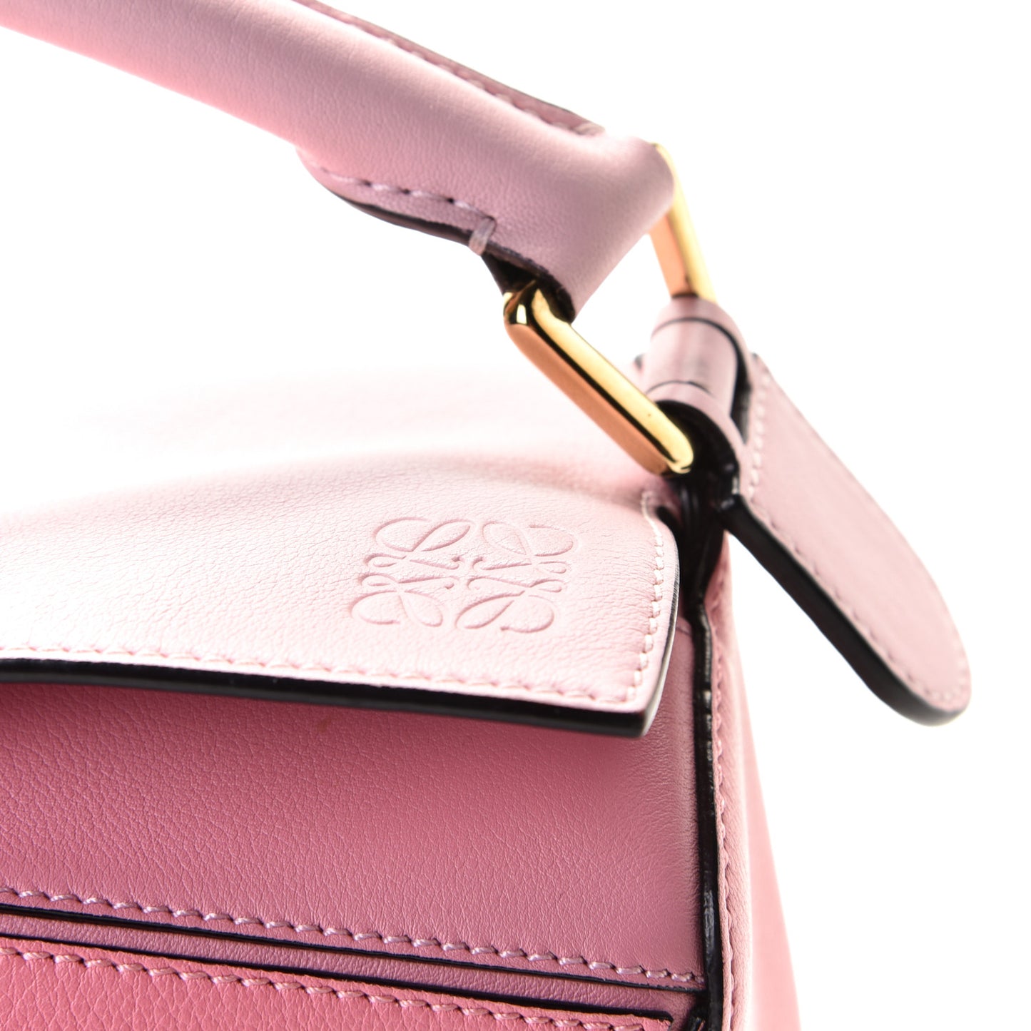 Calfskin Small Puzzle Bag Rosa