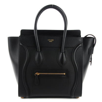 Celine Smooth Calfskin Micro Luggage Black 1 of 8