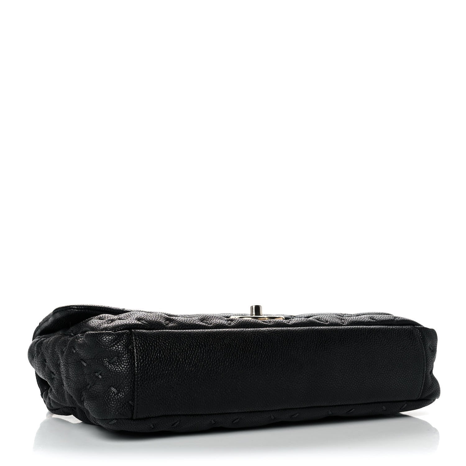 Chanel Caviar Stitched Flap Black 4 of 12