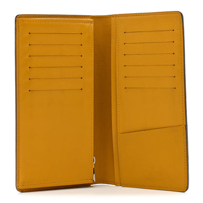 Louis Vuitton Taurillon Brazza Wallet Ocre 5 of 7