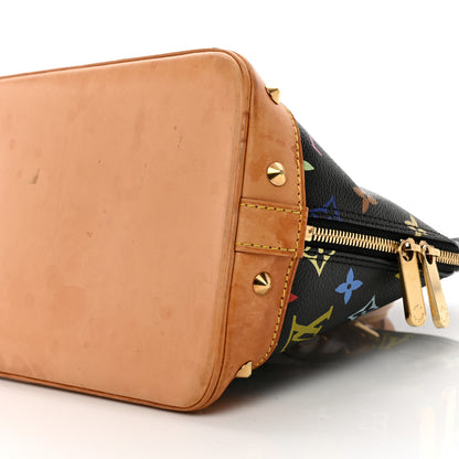 Louis Vuitton Monogram Multicolor Alma Black 10 of 10