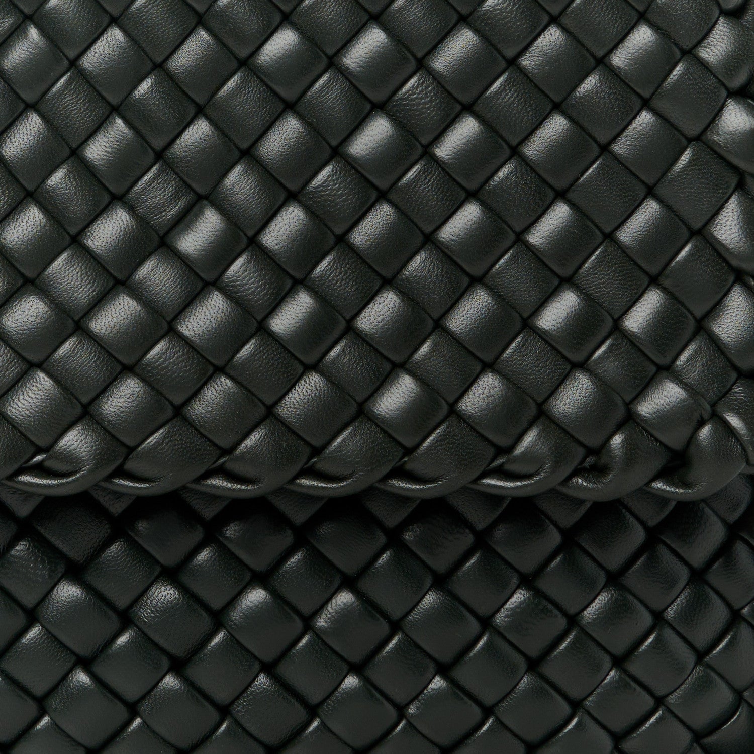Bottega Veneta Nappa Intrecciato Small Cobble Shoulder Bag Dark Green 11 of 13