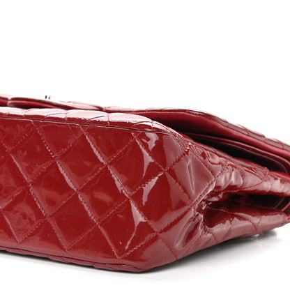Chanel Patent Quilted Jumbo Double Flap Red 11 of 11