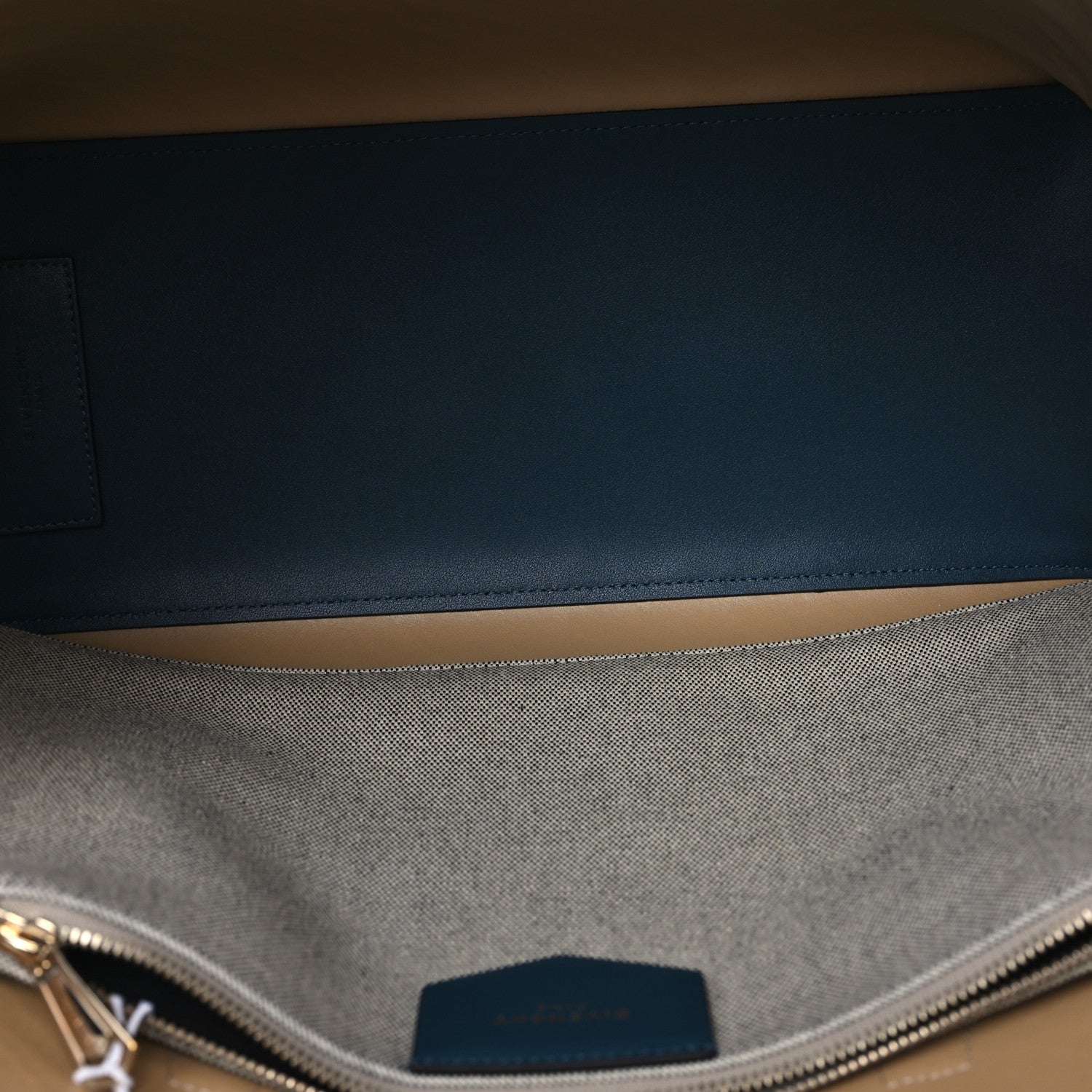 Givenchy Calfskin Chain Embossed Medium Bond Shopper Tote Black 6 of 11