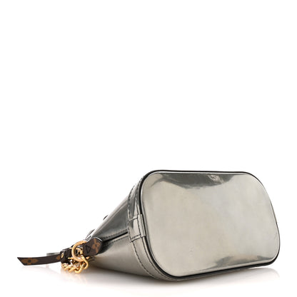 Louis Vuitton Patent Monogram Miroir Mirror Mini Alma Gris Metal 4 of 11