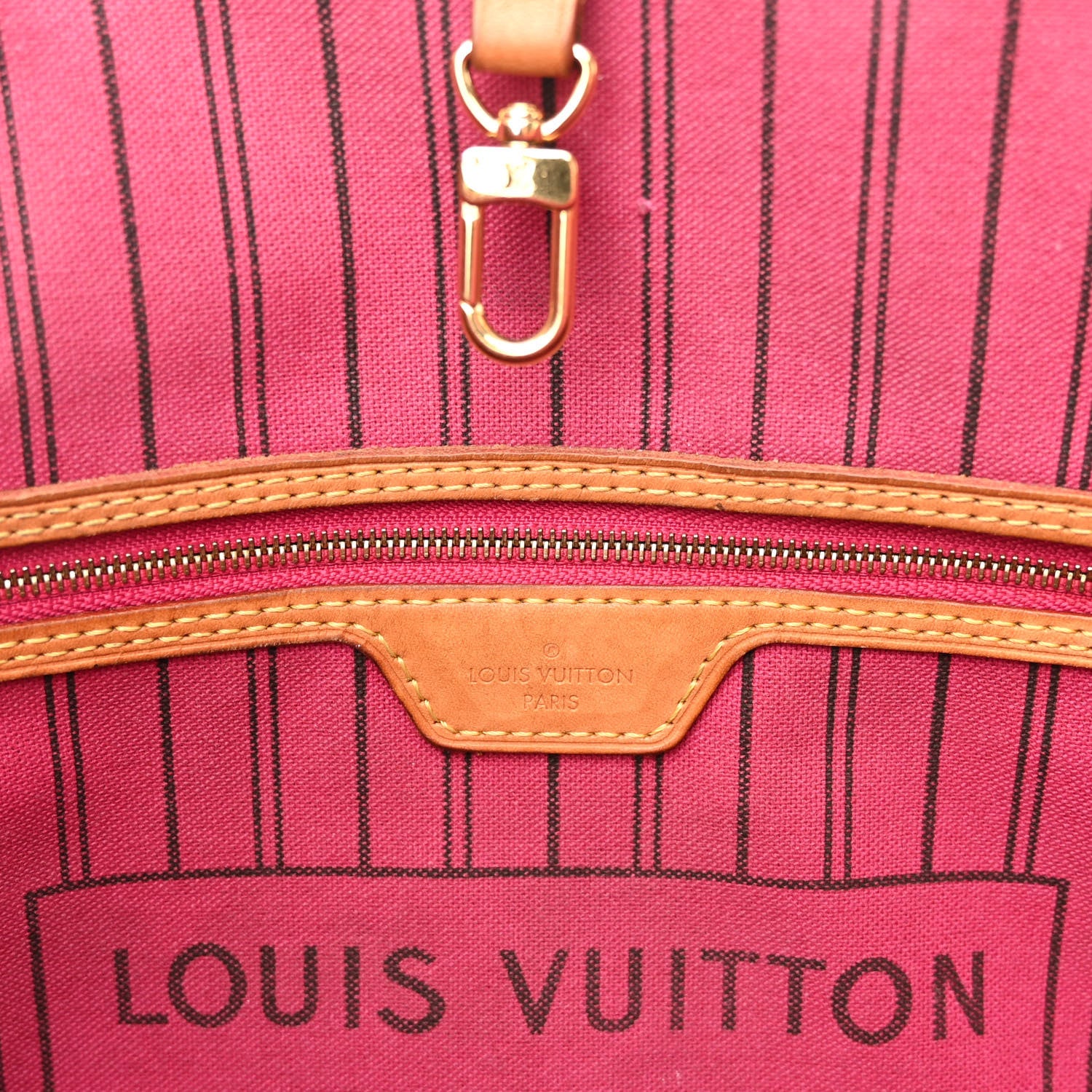 Louis Vuitton Monogram Neo Neverfull MM Fuchsia 6 of 11