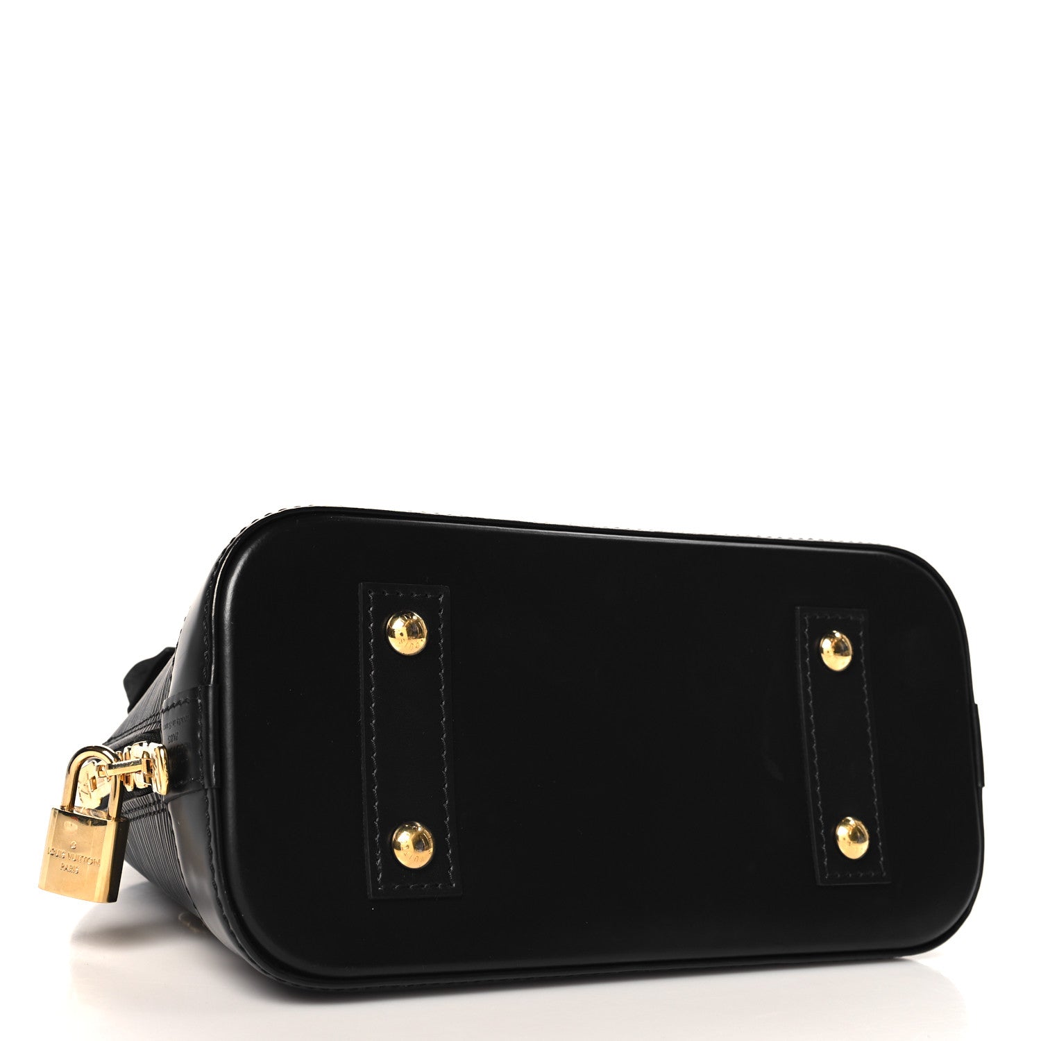 Louis Vuitton Epi Love Lock Alma BB Black 4 of 9