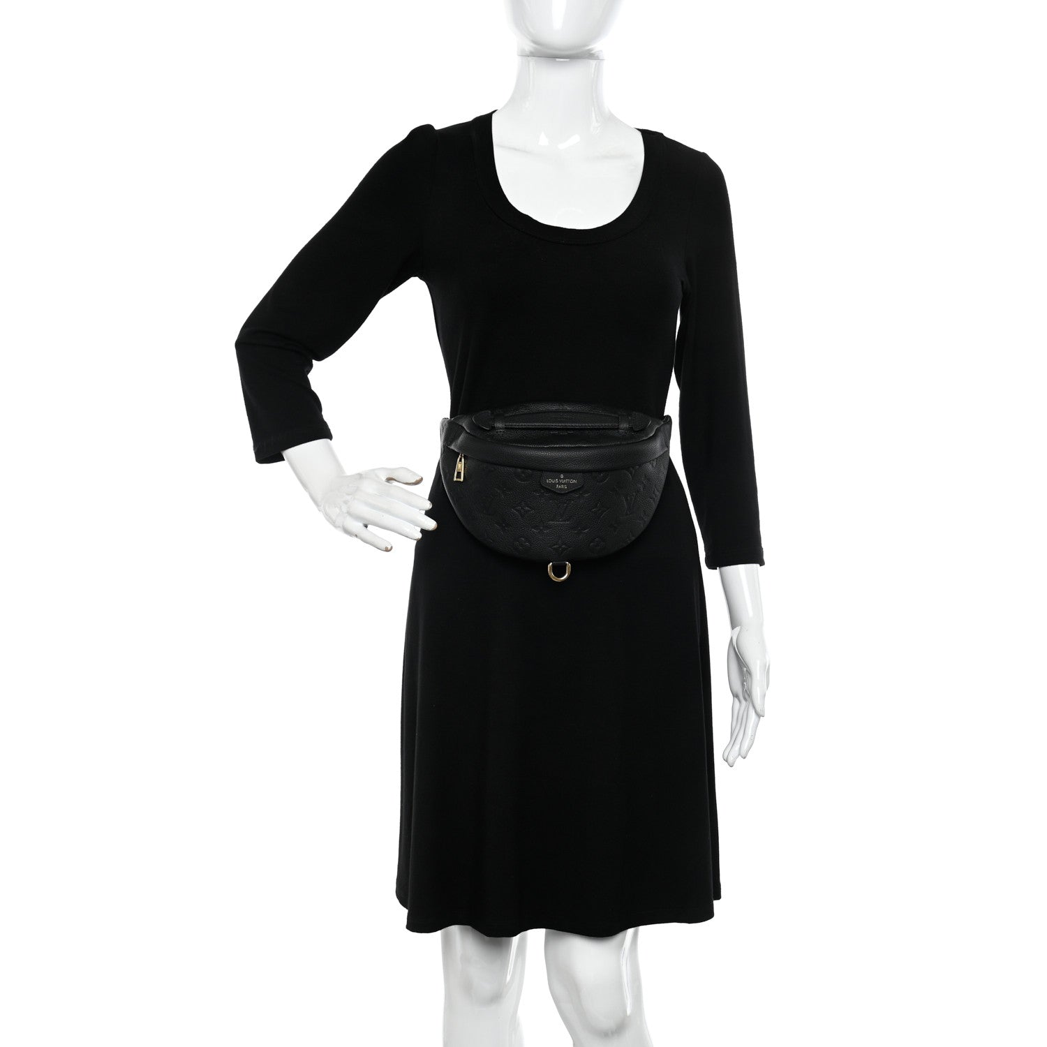 Louis Vuitton Empreinte BumBag Black 2 of 9
