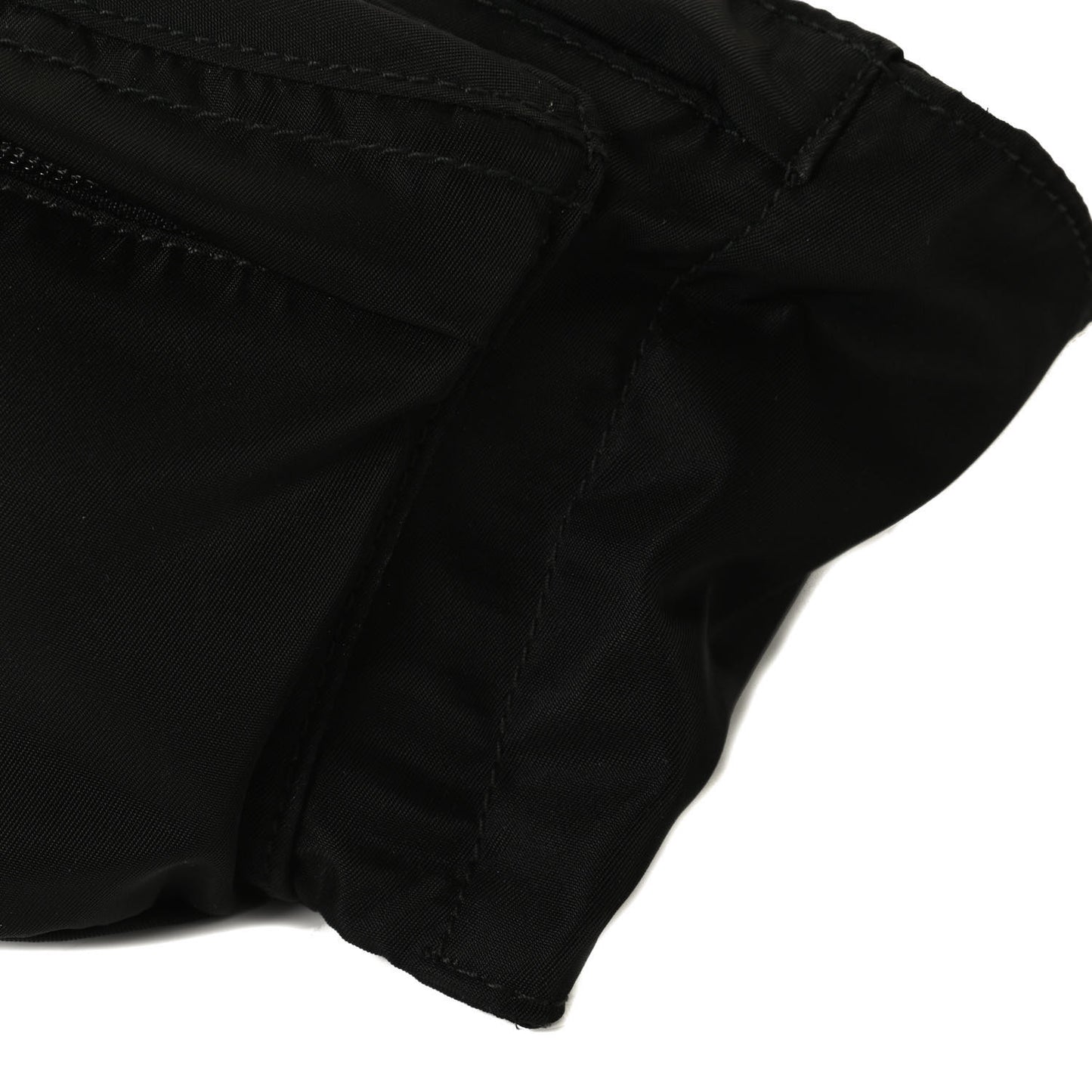 Tessuto Nylon Montagna Belt Bag Black