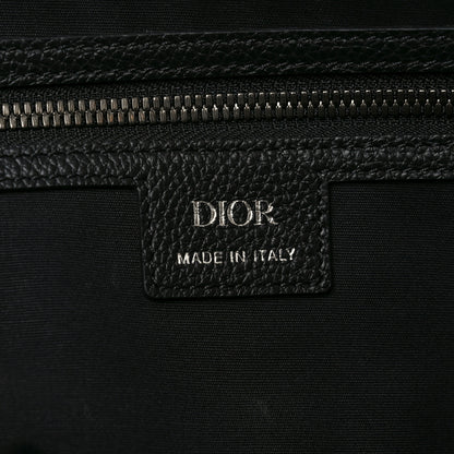 Christian Dior Maxi Oblique Jacquard Weekender 40 Black 6 of 10