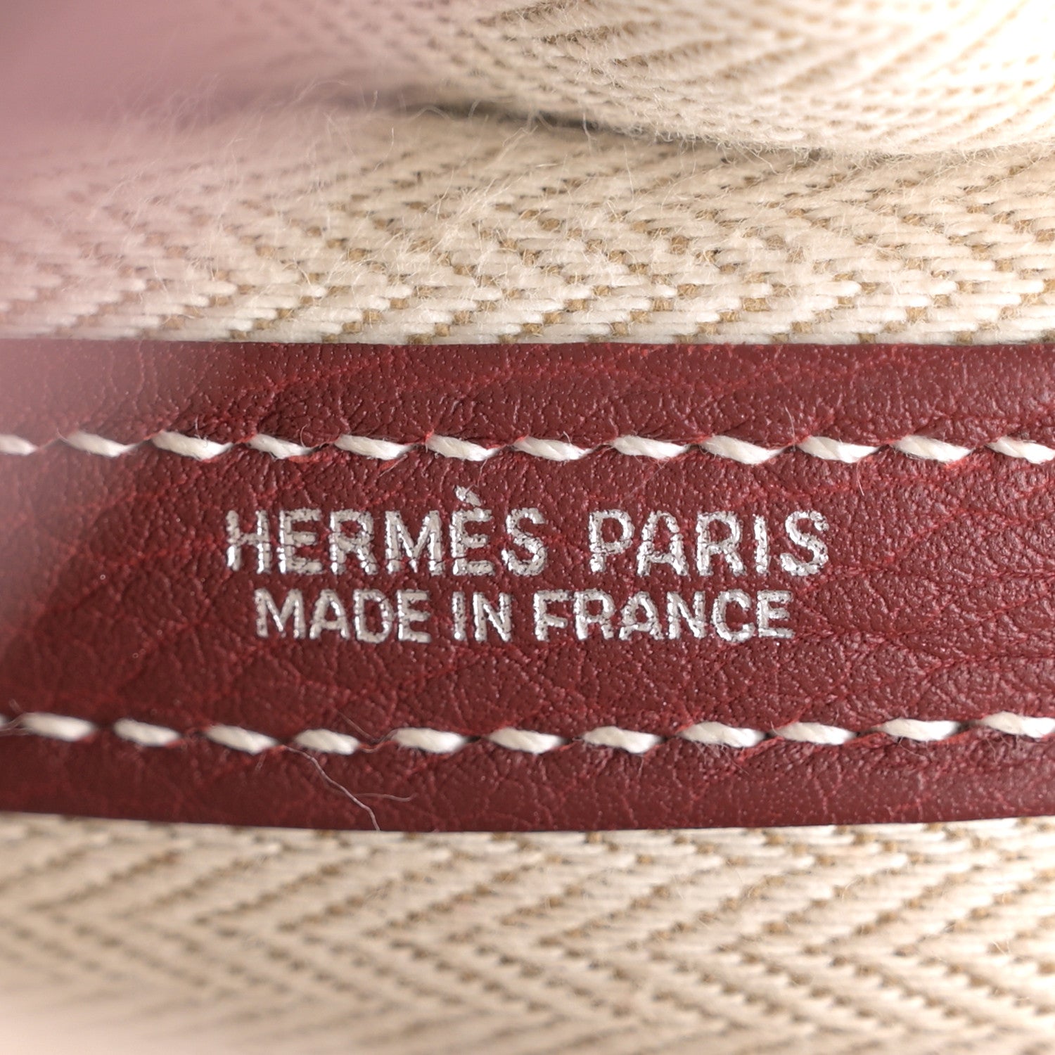 Hermes Negonda Garden Party Tote 36 MM Rouge H 6 of 11