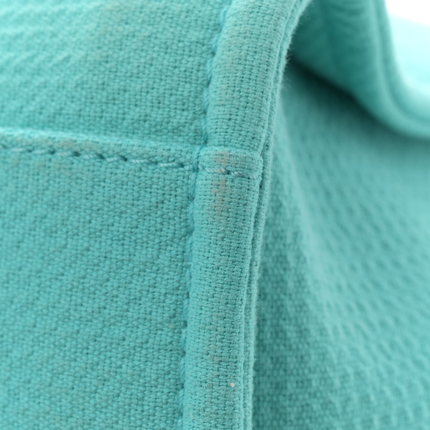 Chanel Mixed Fibers Medium Deauville Tote Turquoise 13 of 13