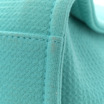 Chanel Mixed Fibers Medium Deauville Tote Turquoise 13 of 13