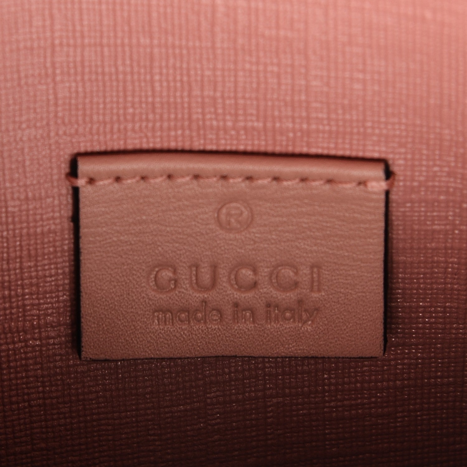 Gucci GG Supreme Monogram Embroidered Face iPhone 6 Case Wristlet Pink 6 of 7