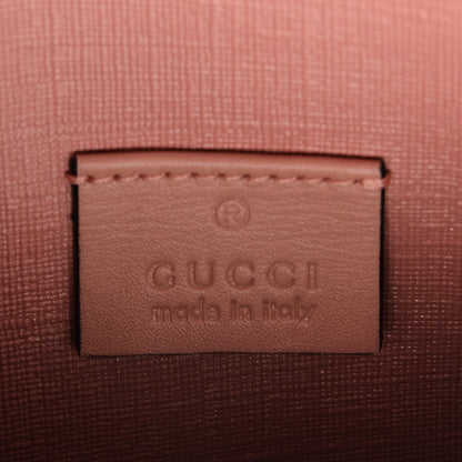 Gucci GG Supreme Monogram Embroidered Face iPhone 6 Case Wristlet Pink 6 of 7
