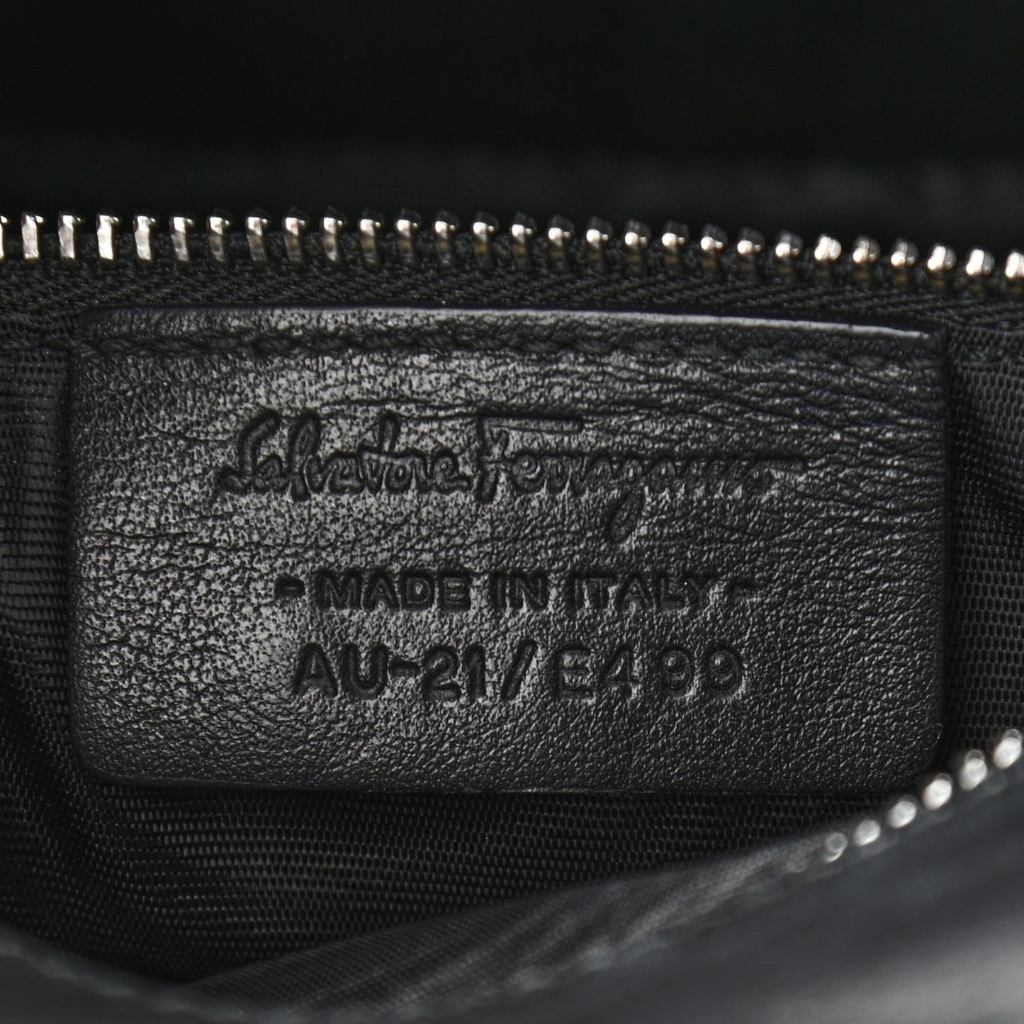 Perforated Calfskin Patent Ginny Bow Crossbody Bag Black