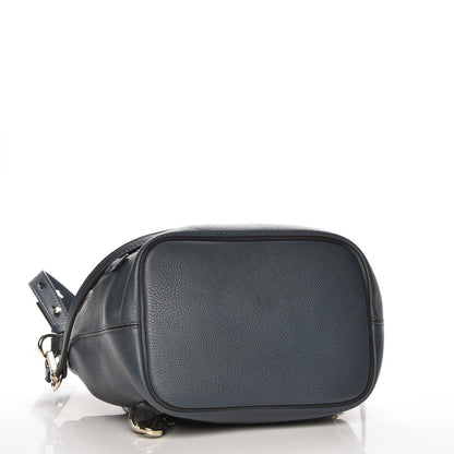 Chloe Suede Calfskin Small Faye Backpack Silver Blue 4 of 8