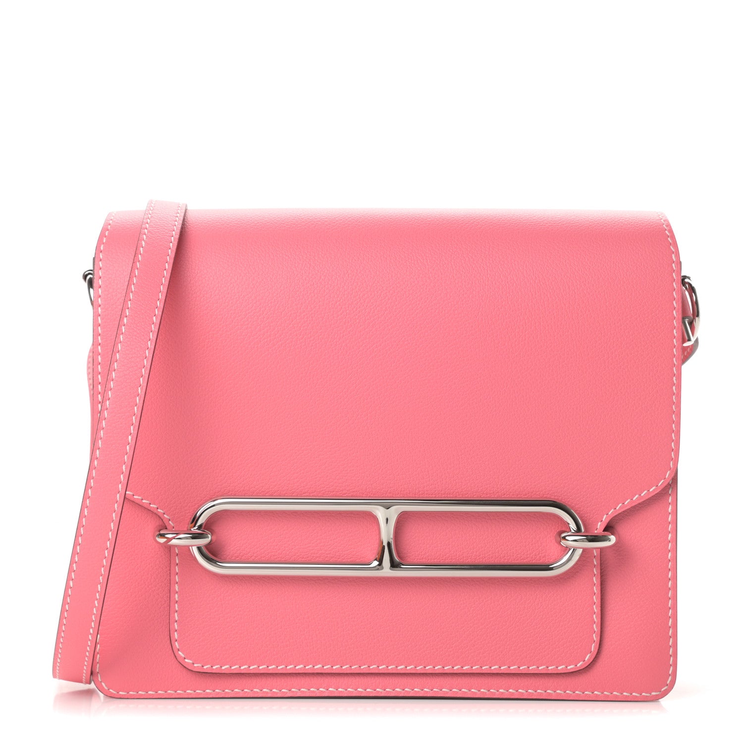 Hermes Evercolor Sac Roulis 23 Rose Azalee 1 of 11