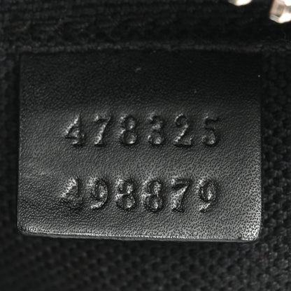 Gucci GG Supreme Monogram Web Belt Bag Black Grey 7 of 11