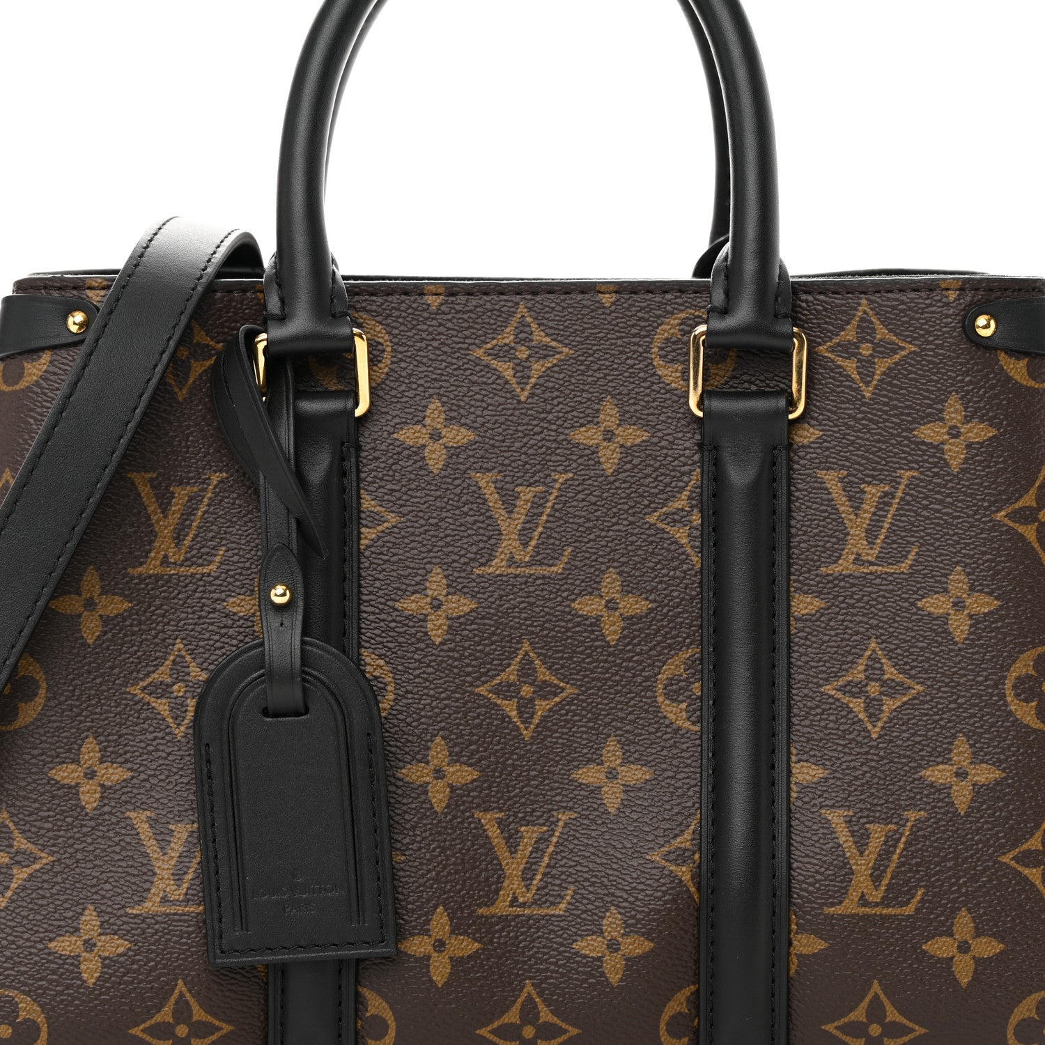 Louis Vuitton Monogram Soufflot BB Black 9 of 14