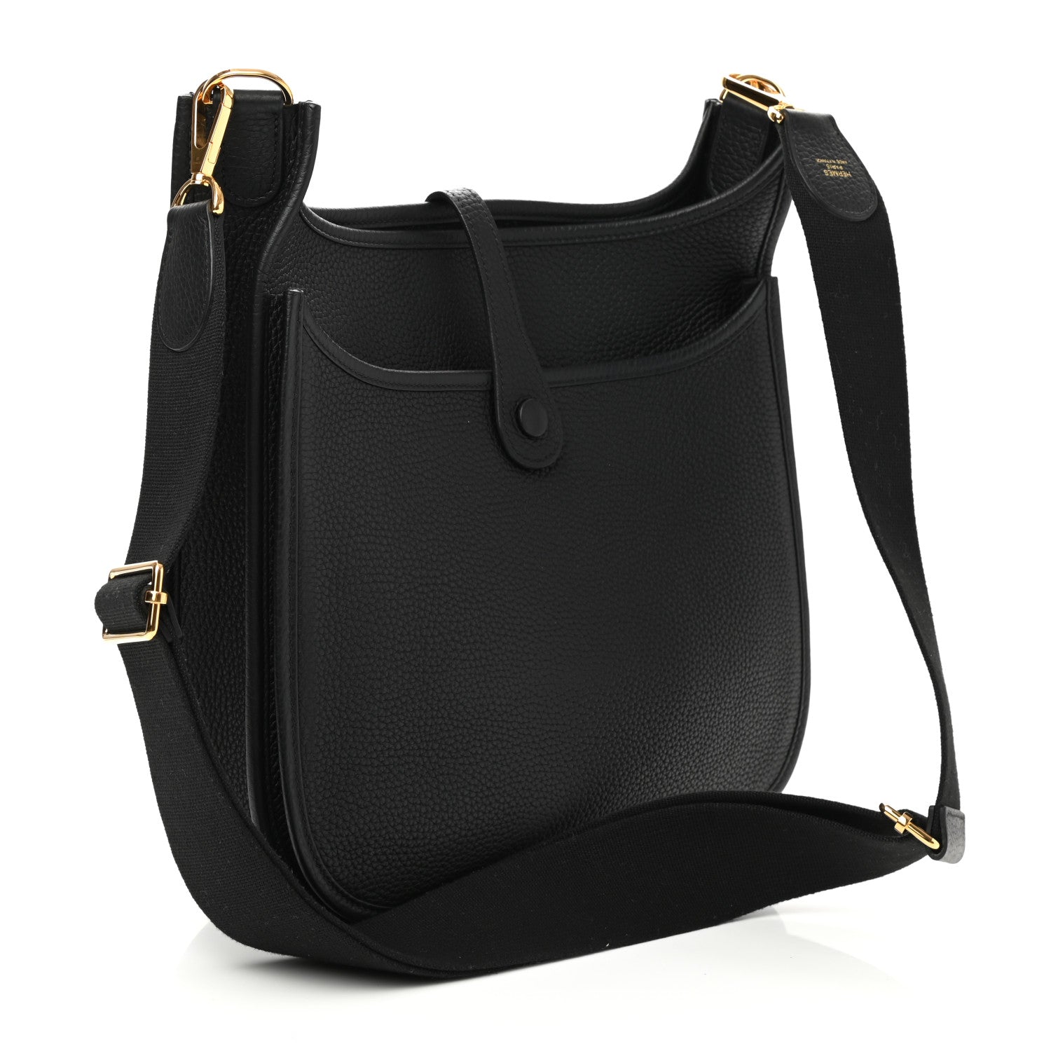 Hermes Taurillon Clemence Evelyne III PM Black 3 of 10