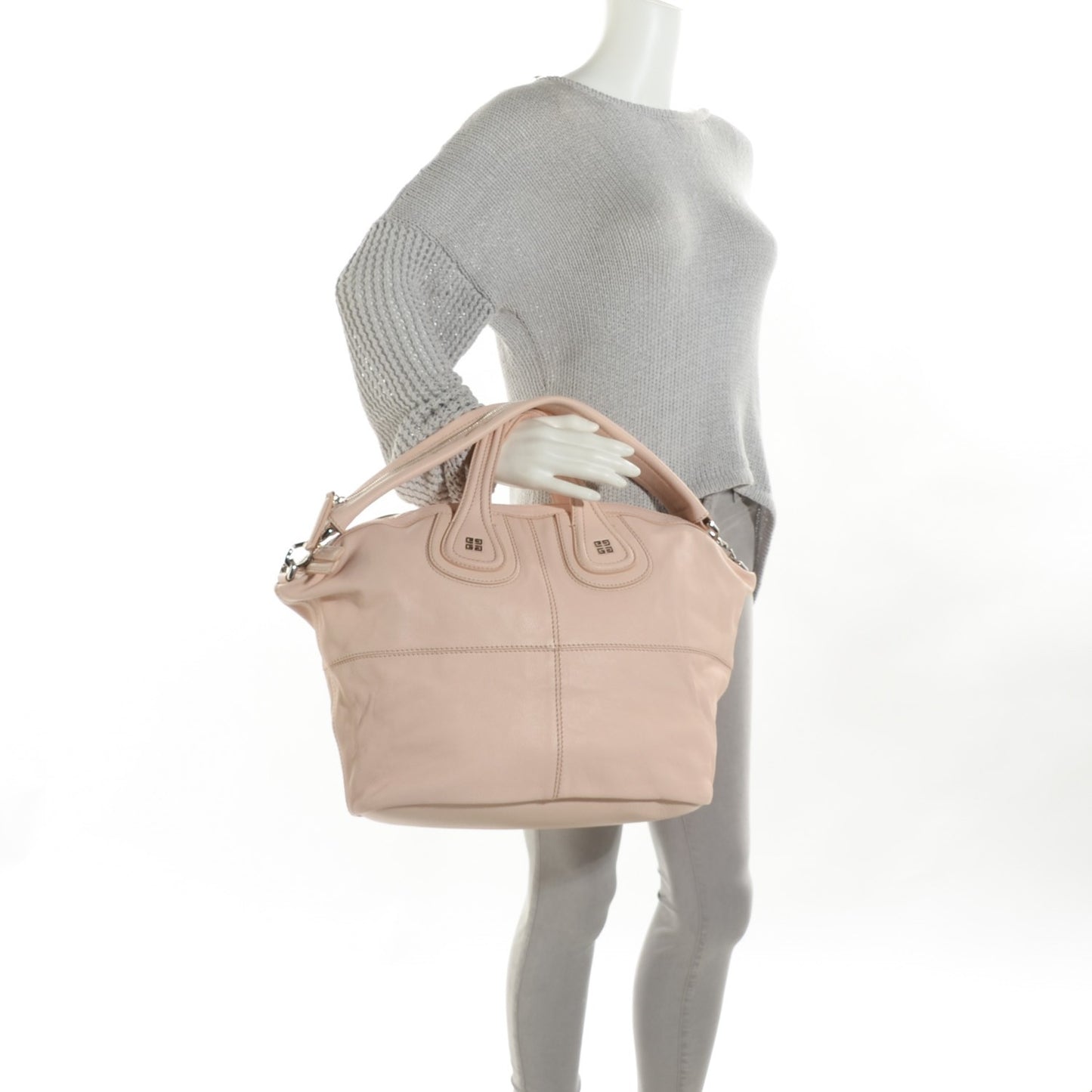 Sugar Goatskin Medium Nightingale Linen