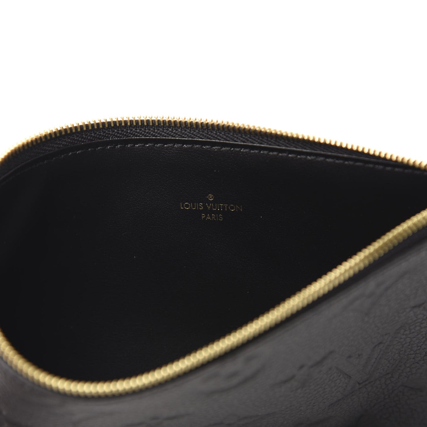Empreinte Felicie Chain Wallet Zippered Insert Black