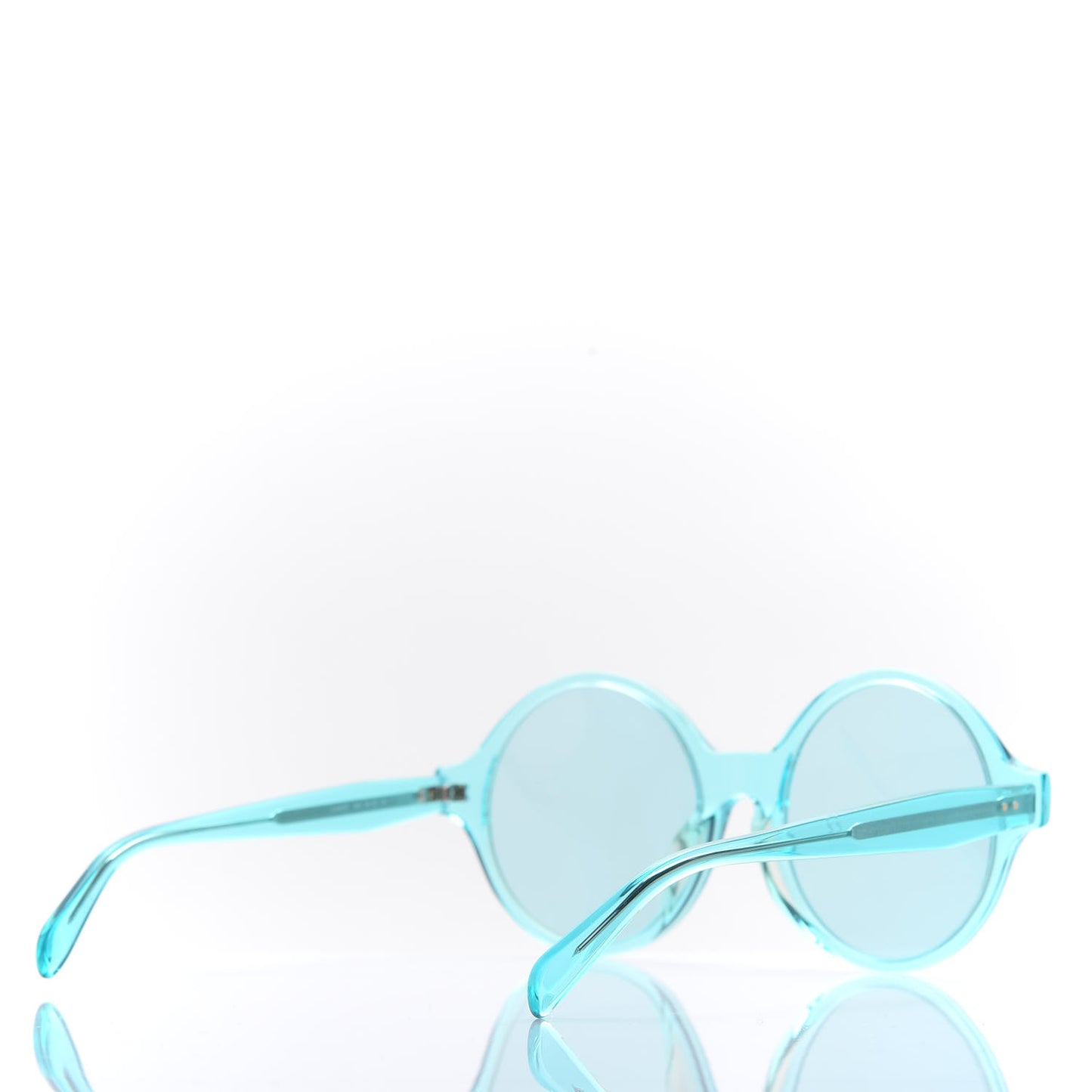 Round Sunglasses CL 40051/I Transparent Blue