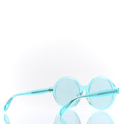 Celine Round Sunglasses CL 40051/I Transparent Blue 4 of 6