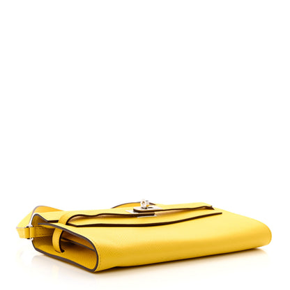 Hermes Epsom Kelly Wallet To Go Jaune De Naples 4 of 14