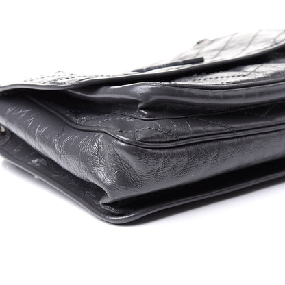 Saint Laurent Crinkled Calfskin Matelasse Monogram Medium Niki Chain Satchel Asphalt 5 of 14