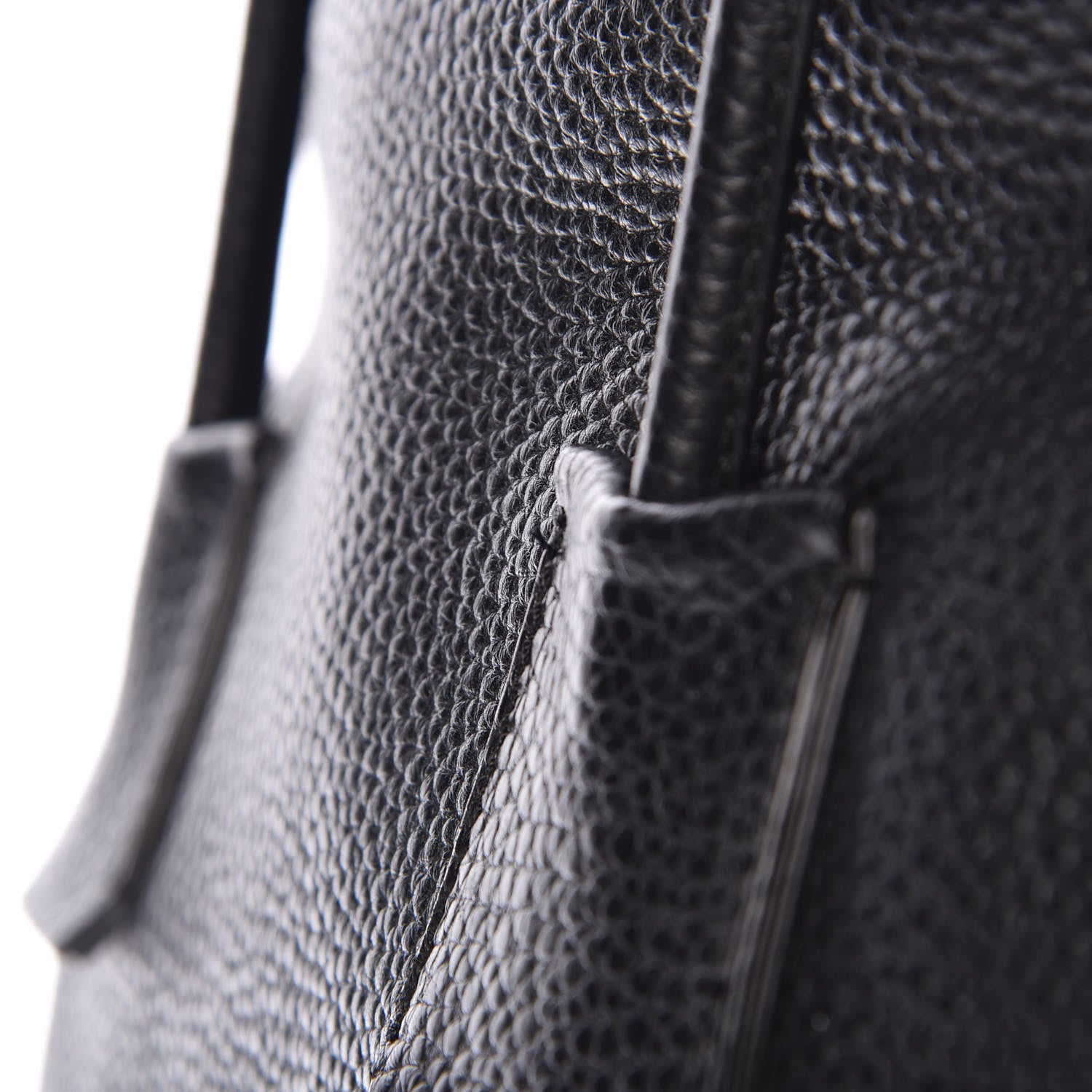Burberry London Grainy Calfskin Medium Baynard Tote Black 9 of 9