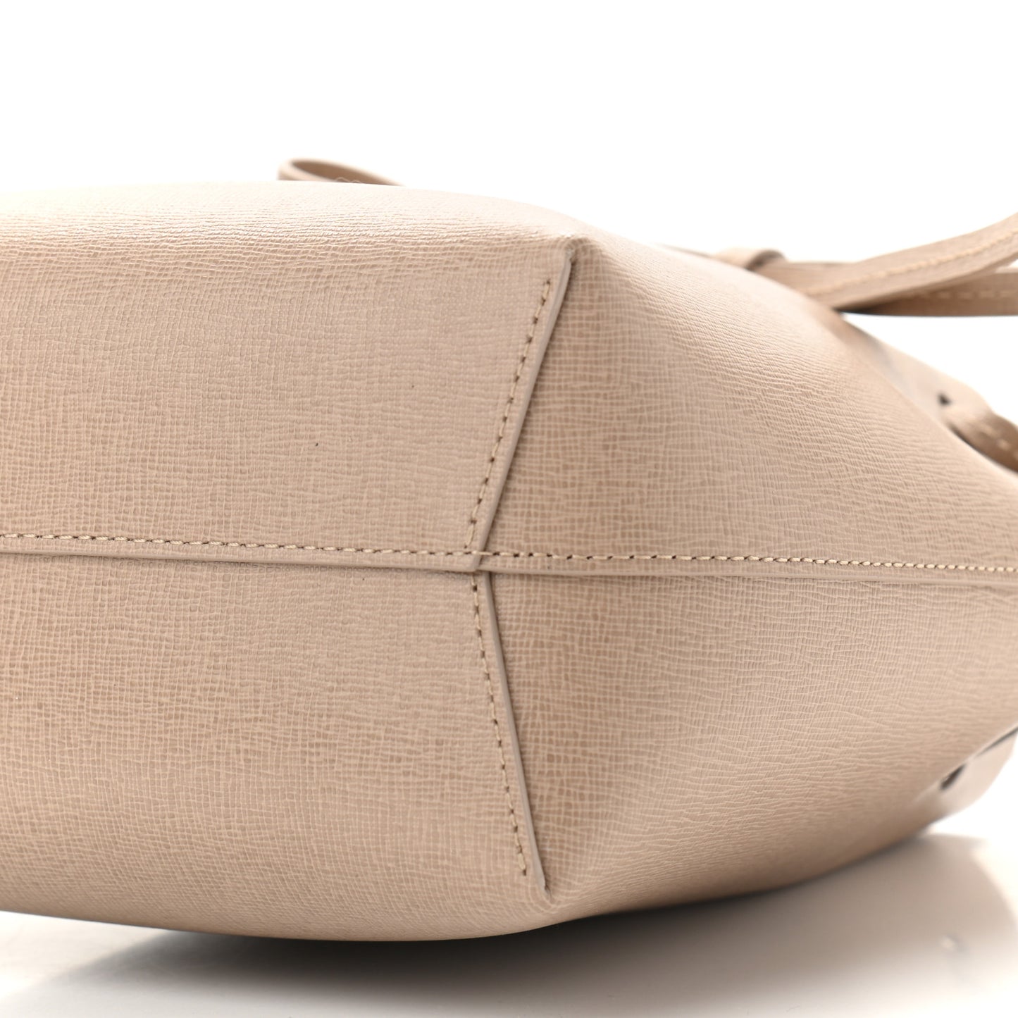 Saffiano Mini Bucket Bag Elefante