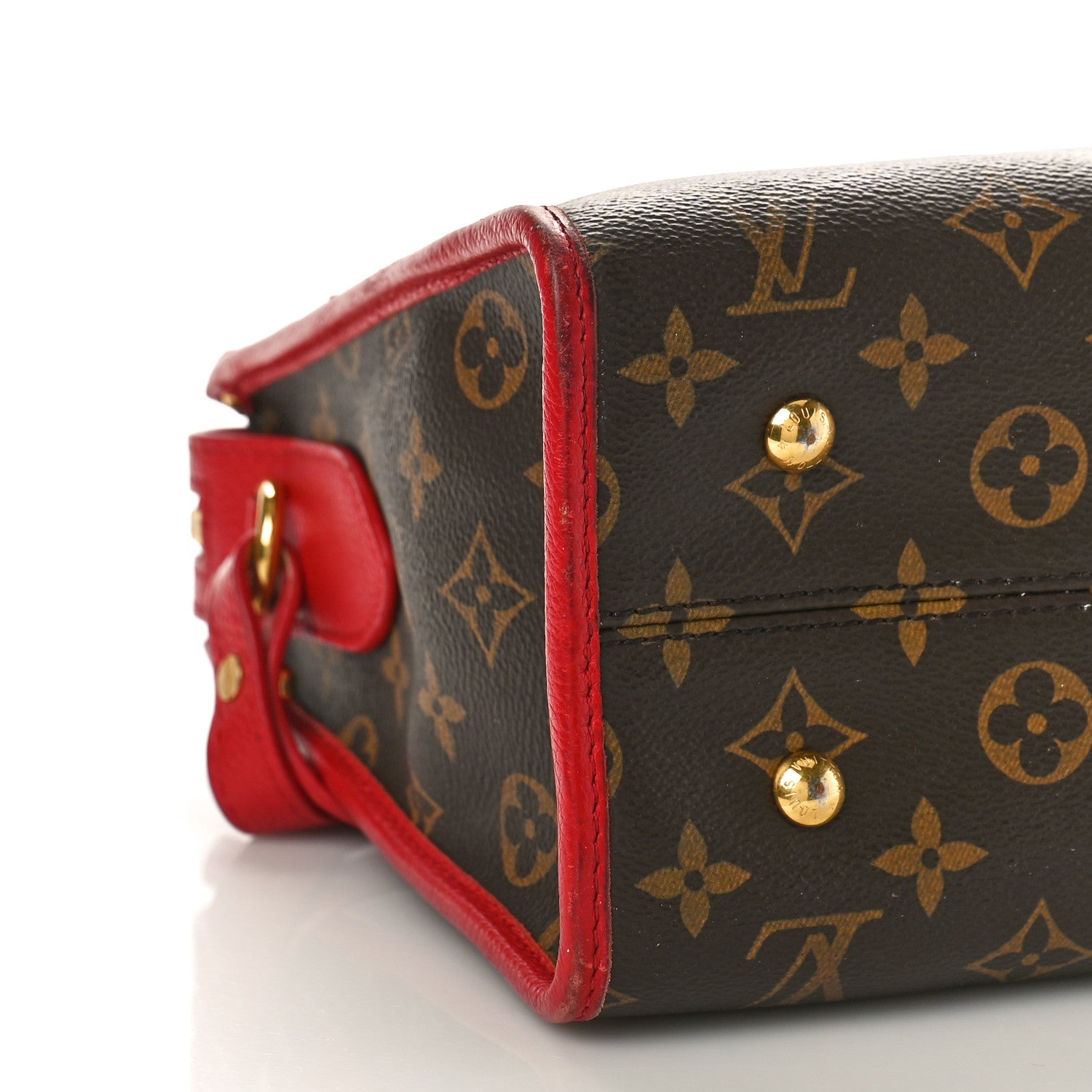 Louis Vuitton Monogram Popincourt PM Red 8 of 16