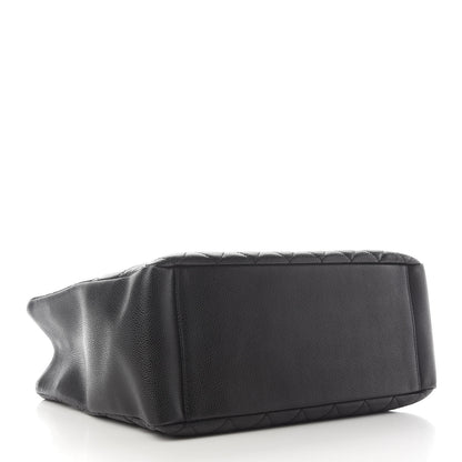 Chanel Caviar Quilted Grand Shopping Tote GST Black 5 of 13