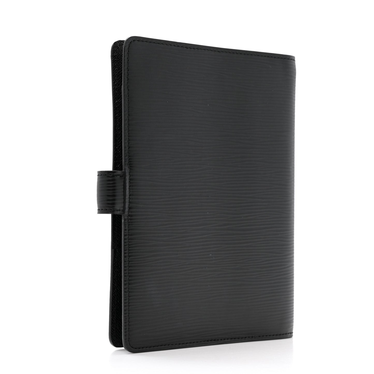 Epi Medium Ring Agenda Cover Black