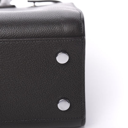 Saint Laurent Grained Calfskin Baby Sac De Jour Coal 8 of 13