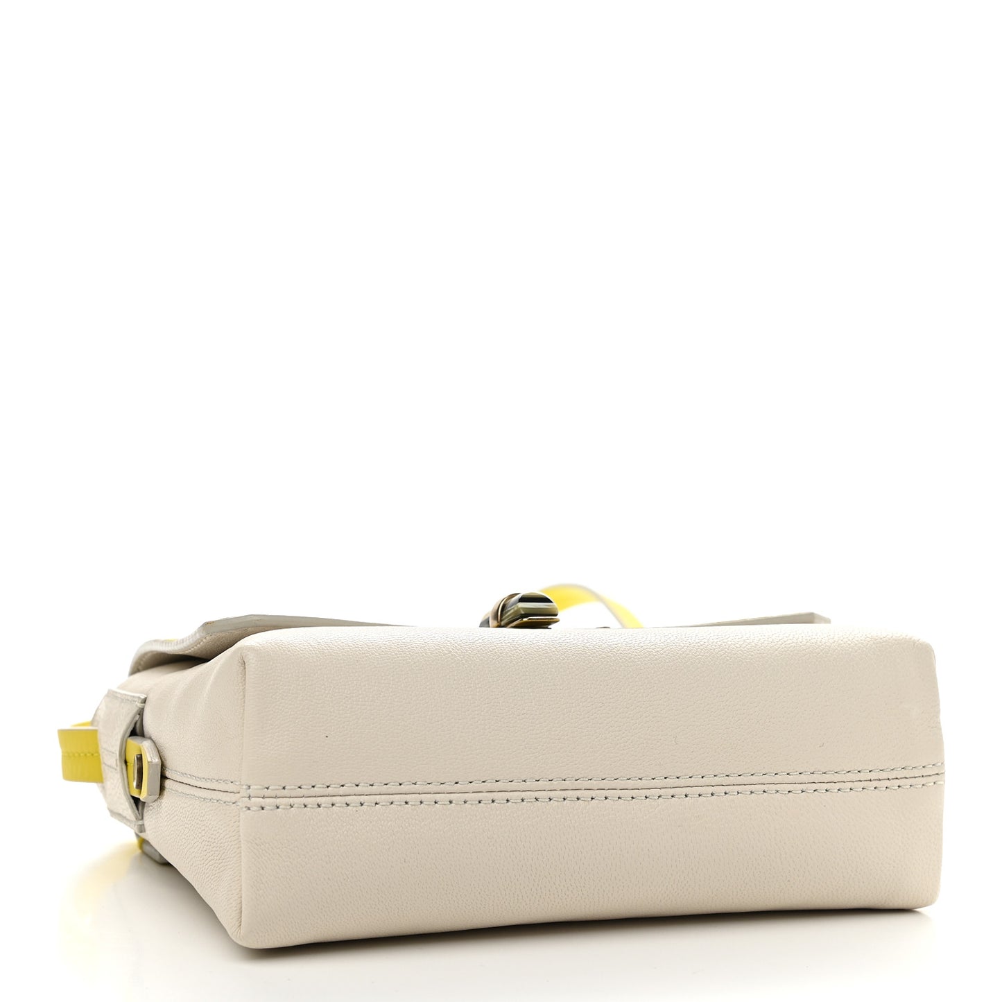 Calfskin Mini Happy Edgy Crossbody Jaune