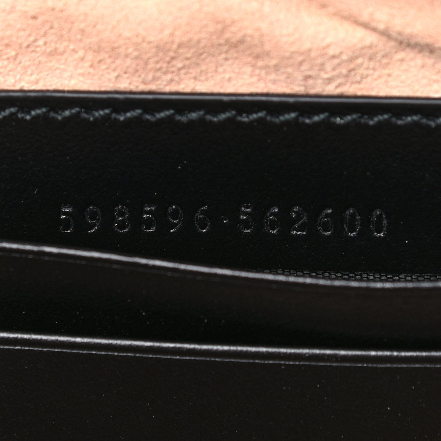 Calfskin Matelasse Mini GG Marmont Chain Crossbody Bag Black