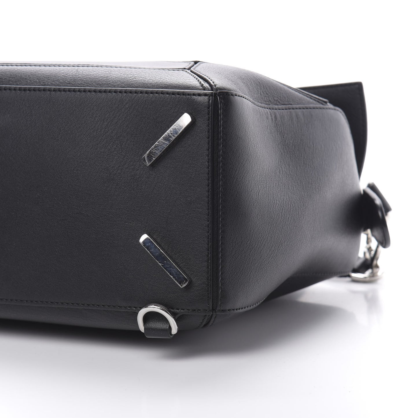 Calfskin Medium Puzzle Bag Black