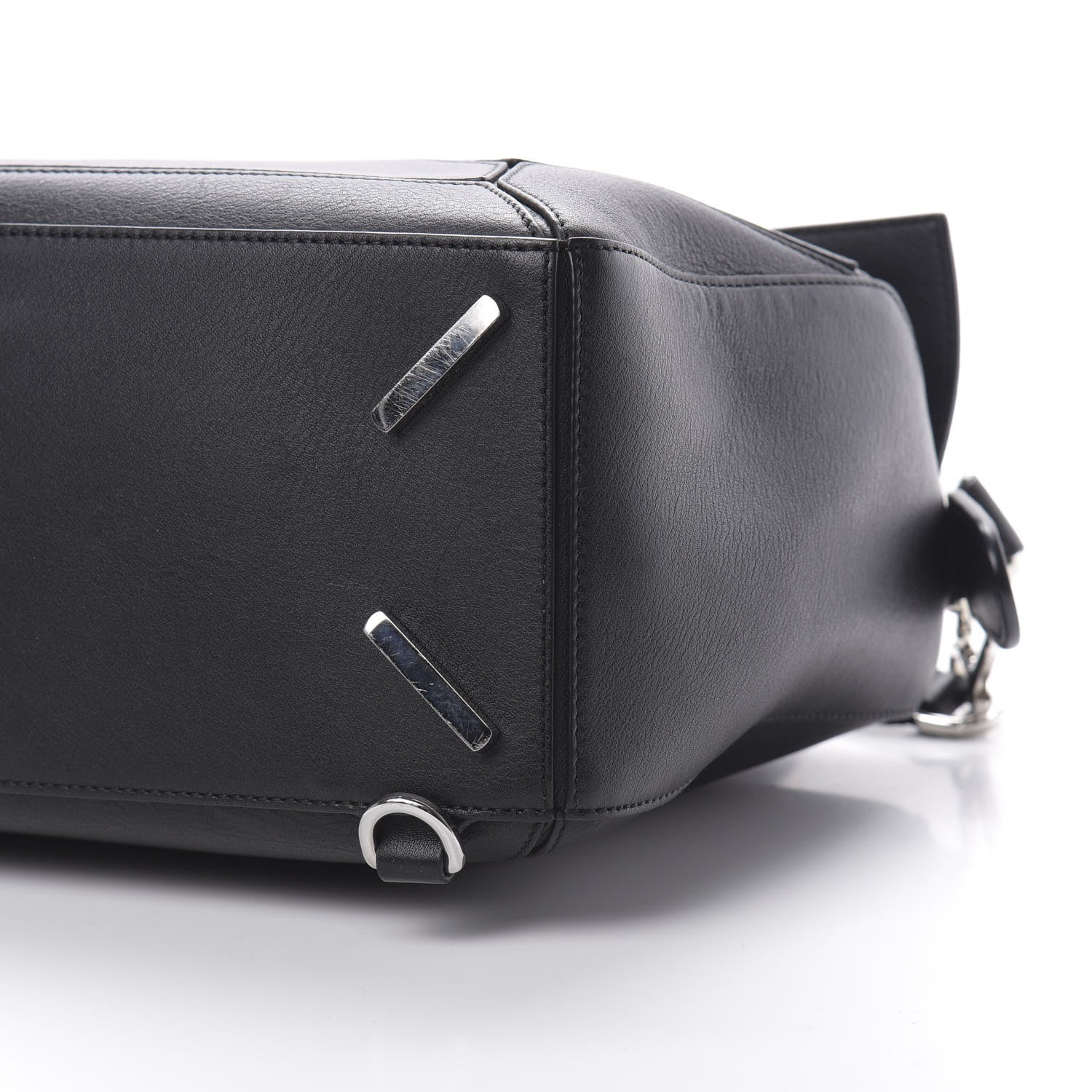 Loewe Calfskin Medium Puzzle Bag Black 10 of 13