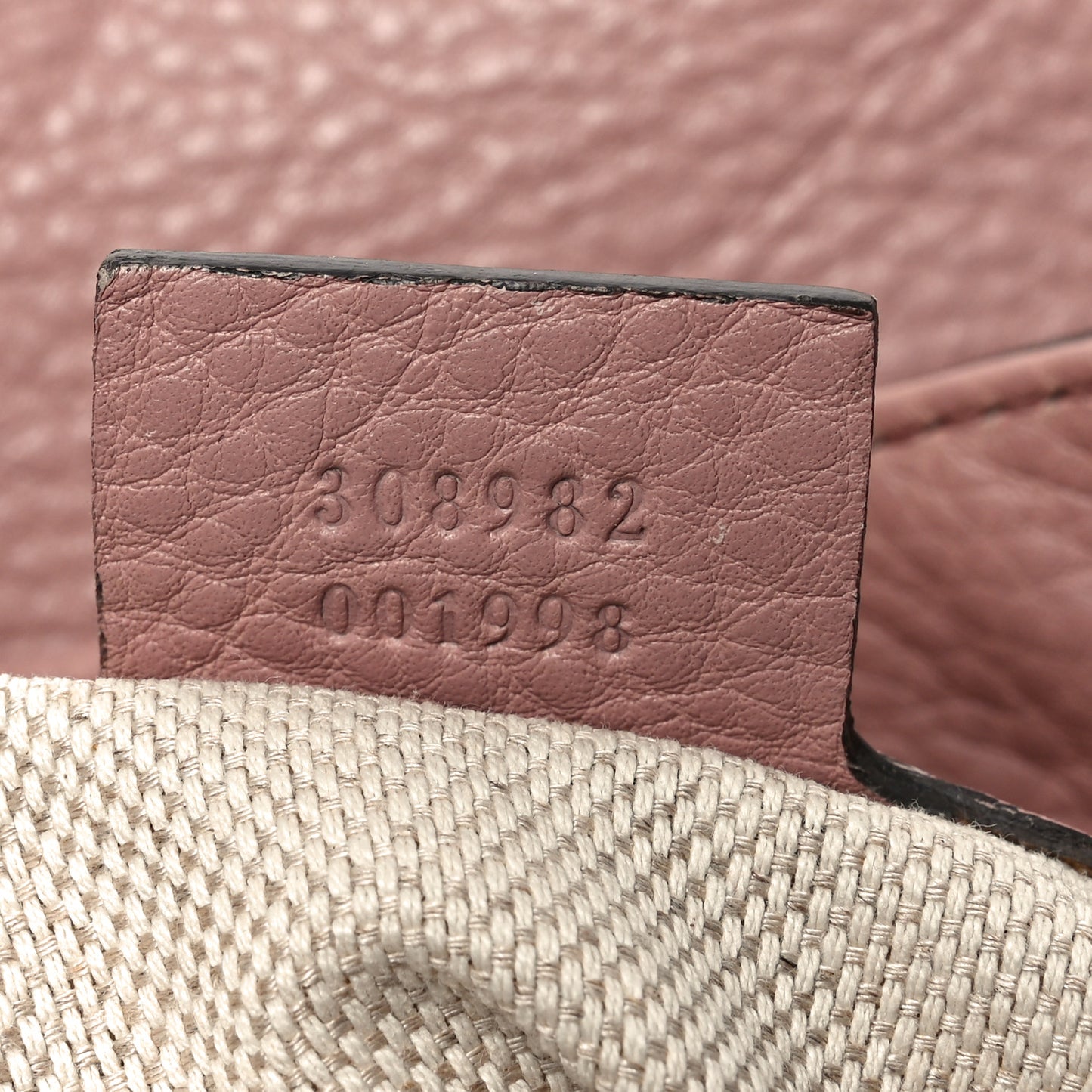 Pebbled Calfskin Medium Soho Chain Shoulder Bag Dark Cipria