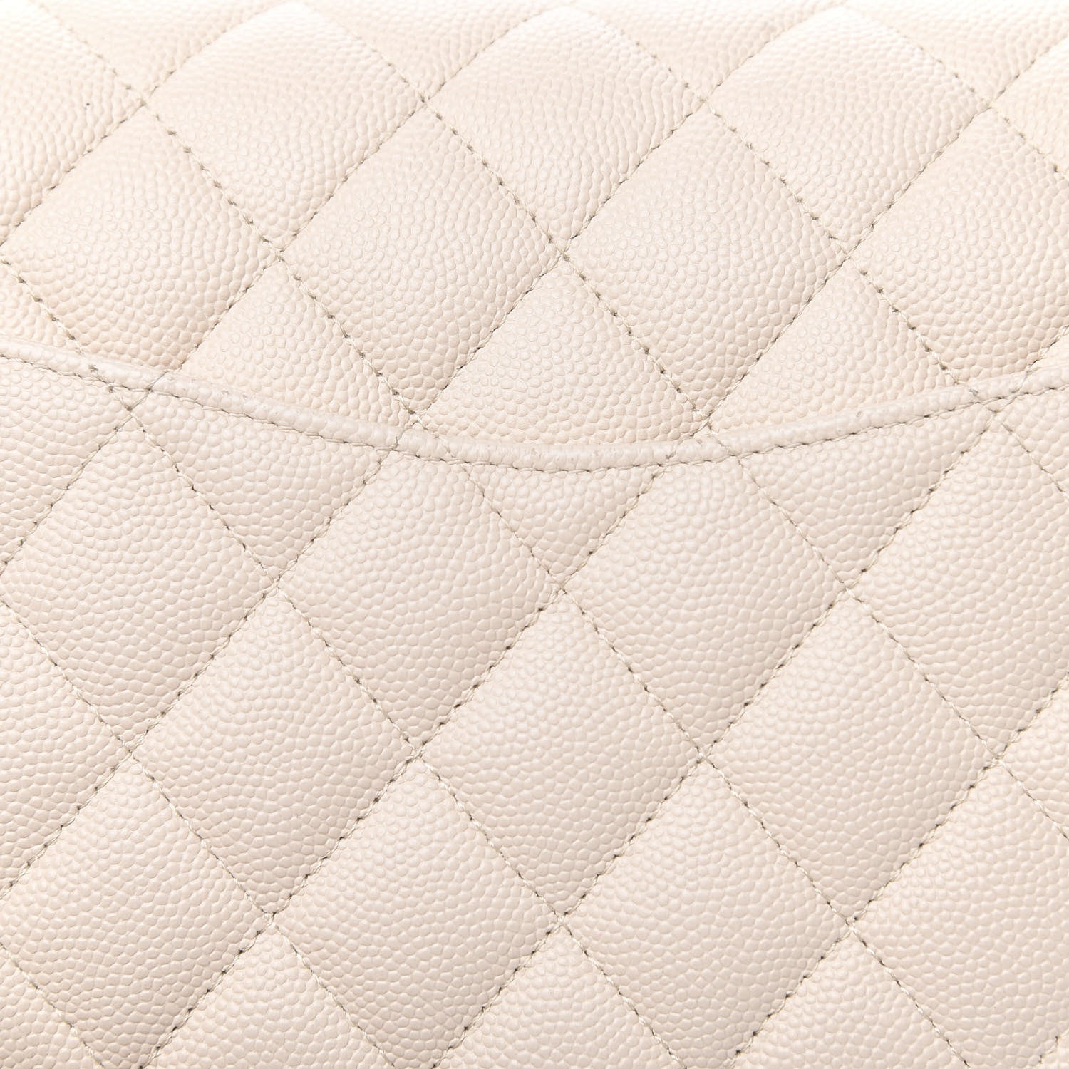 Chanel Caviar Quilted Medium Double Flap Light Beige 14 of 16