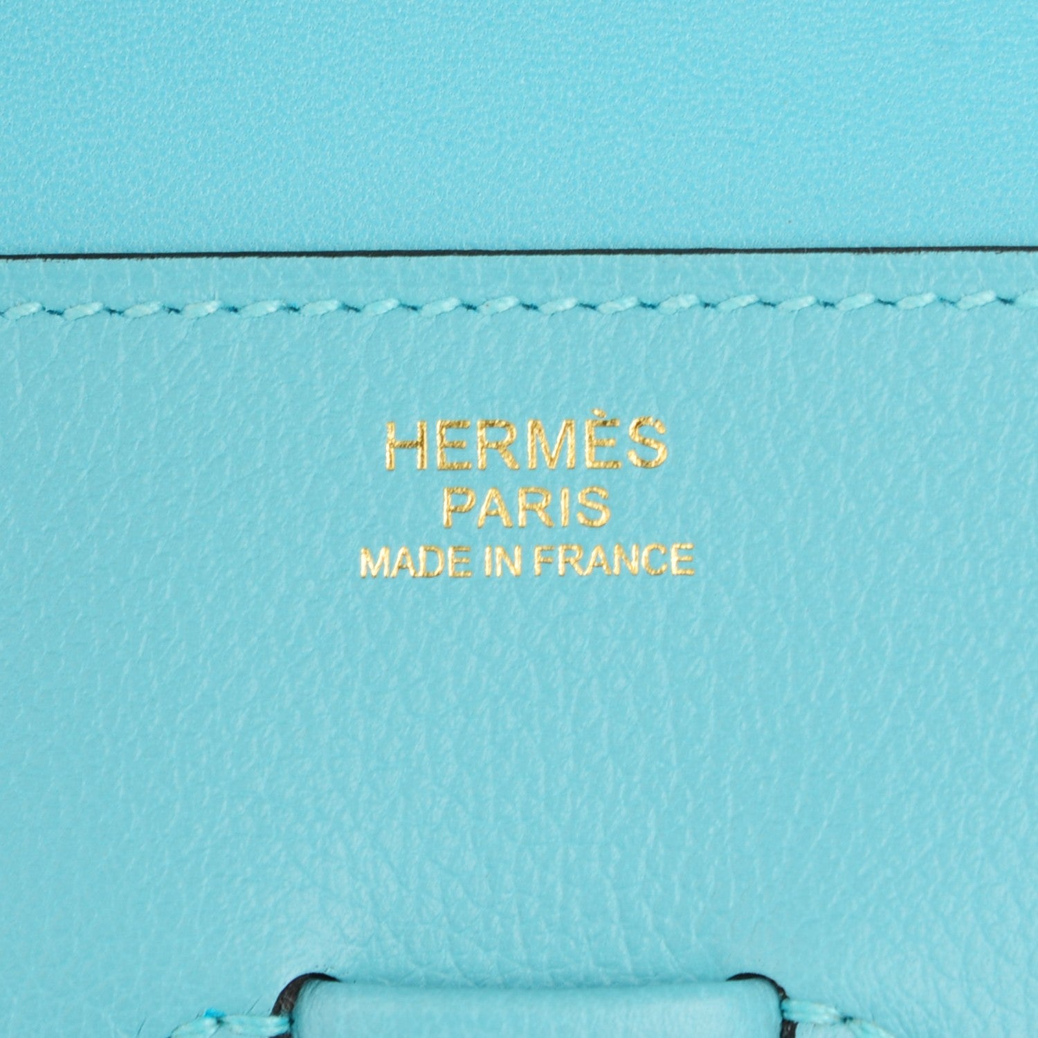 Hermes Swift Pliplat Clutch Bleu Saint Cyr 6 of 8