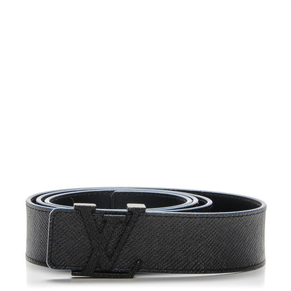 Louis Vuitton Taiga 35mm LV Initiales Belt 100 40 Ardoise 1 of 7