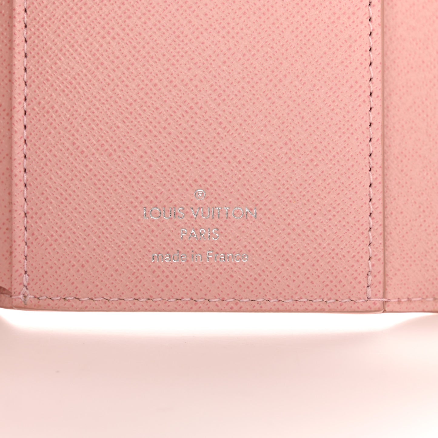 Epi Twist Compact Wallet Rose Ballerine