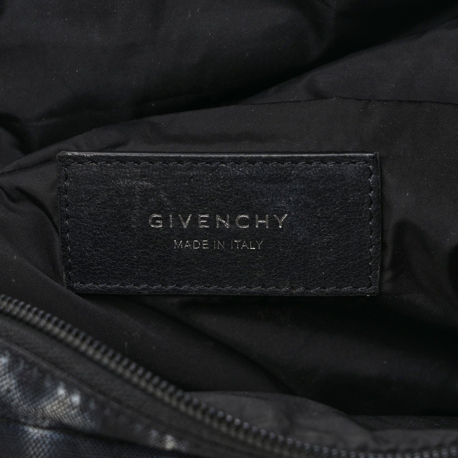 Givenchy X CHITO Nylon Graffiti Effect Essential U 4G Belt Bag Black 6 of 11